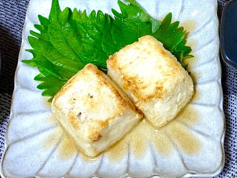 油の処理不要★揚げ出汁豆腐★節約レシピ